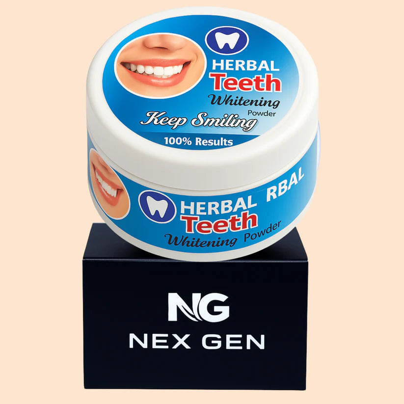 Smile shine:Teeth whitening powder